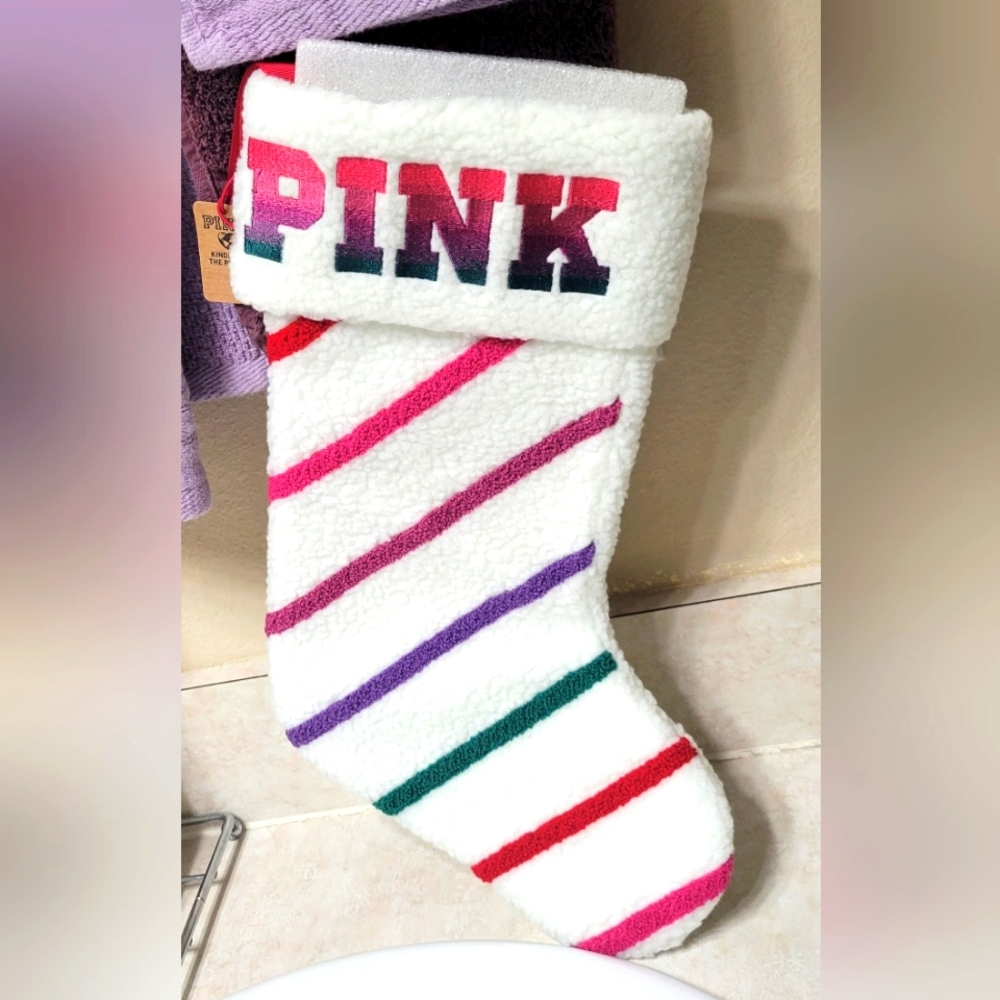 PINK Christmas Stocking